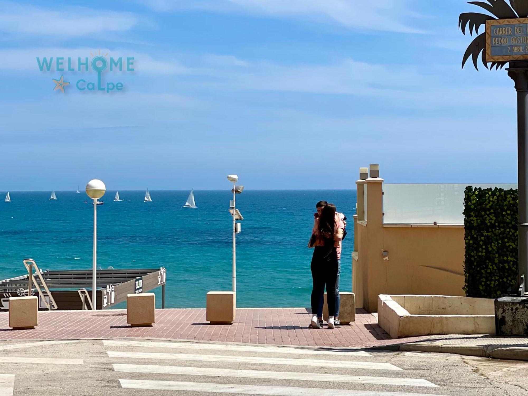 Acuarela Estudio, 1ª Linea, Vista Al Mar, Piscina Calpe Exteriér fotografie
