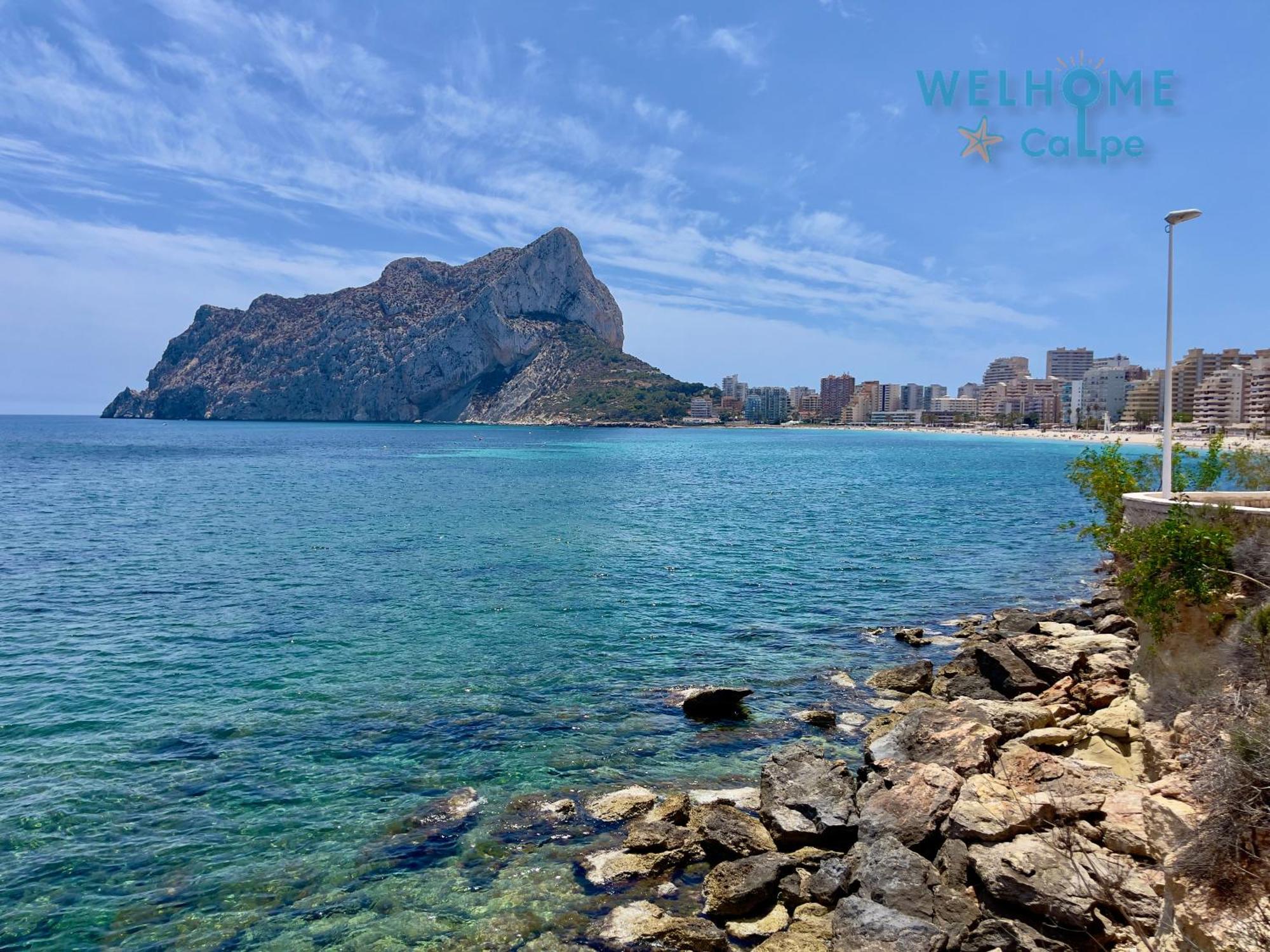 Acuarela Estudio, 1ª Linea, Vista Al Mar, Piscina Calpe Exteriér fotografie