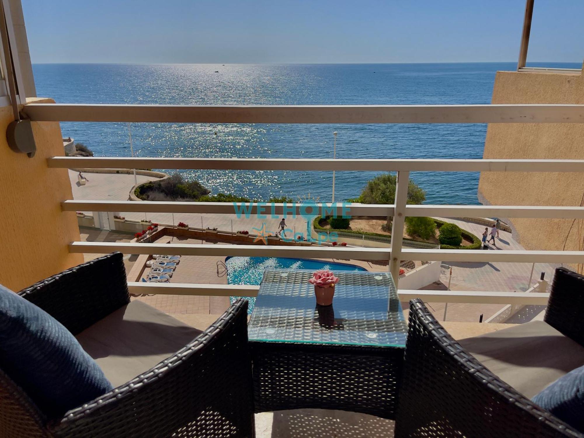 Acuarela Estudio, 1ª Linea, Vista Al Mar, Piscina Calpe Exteriér fotografie